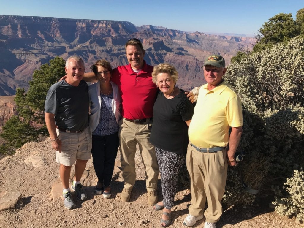 Grand Canyon Group Photo with Todd